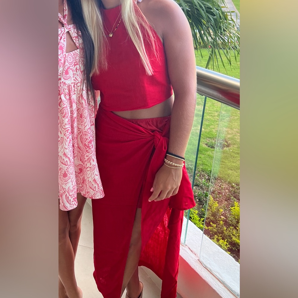 Red Set from Shop These Three Boutique